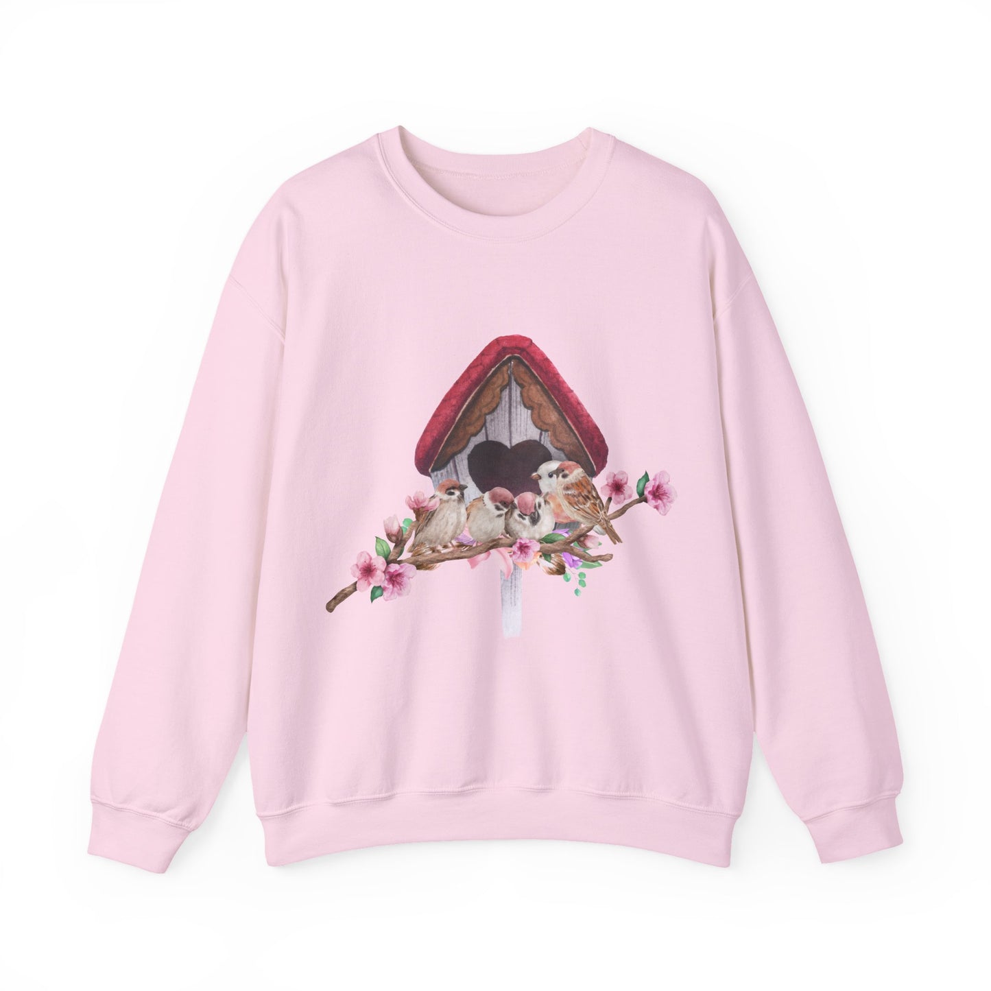 Cozy Birdhouse Crewneck Sweatshirt | Heavy Blend Pullover | True North