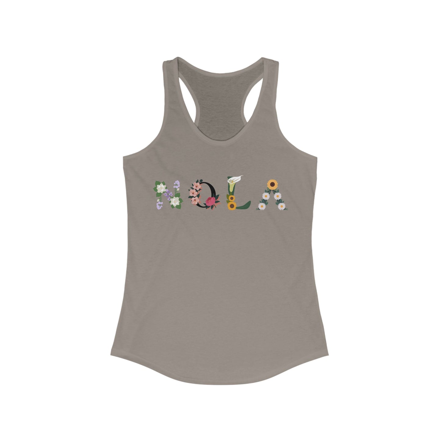 New Orleans “NOLA” | Women’s Ideal Racerback Tank | True North