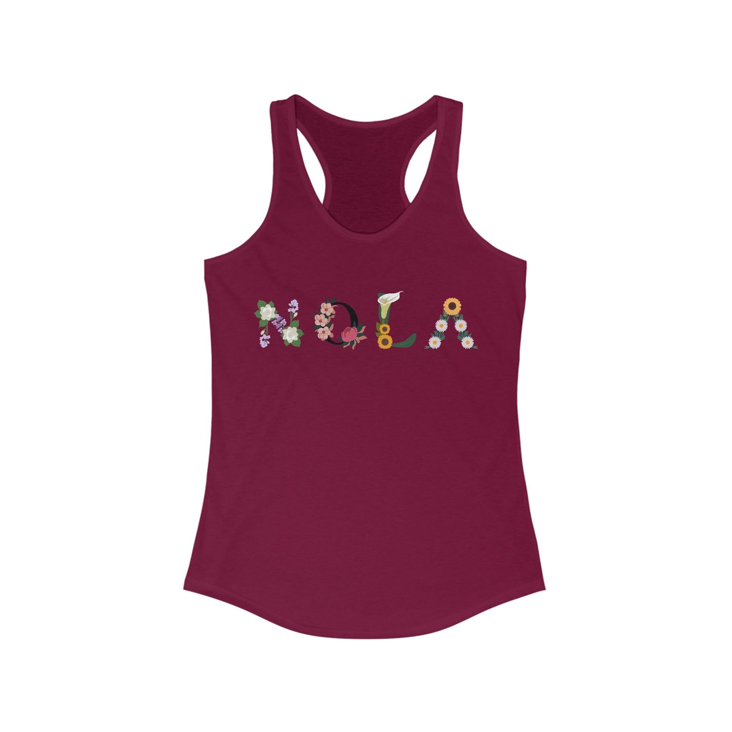 New Orleans “NOLA” | Women’s Ideal Racerback Tank | True North