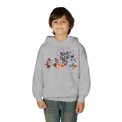 Halloween Trick or Treat Hooded Sweatshirt for Kids | Halloween Costume | True North