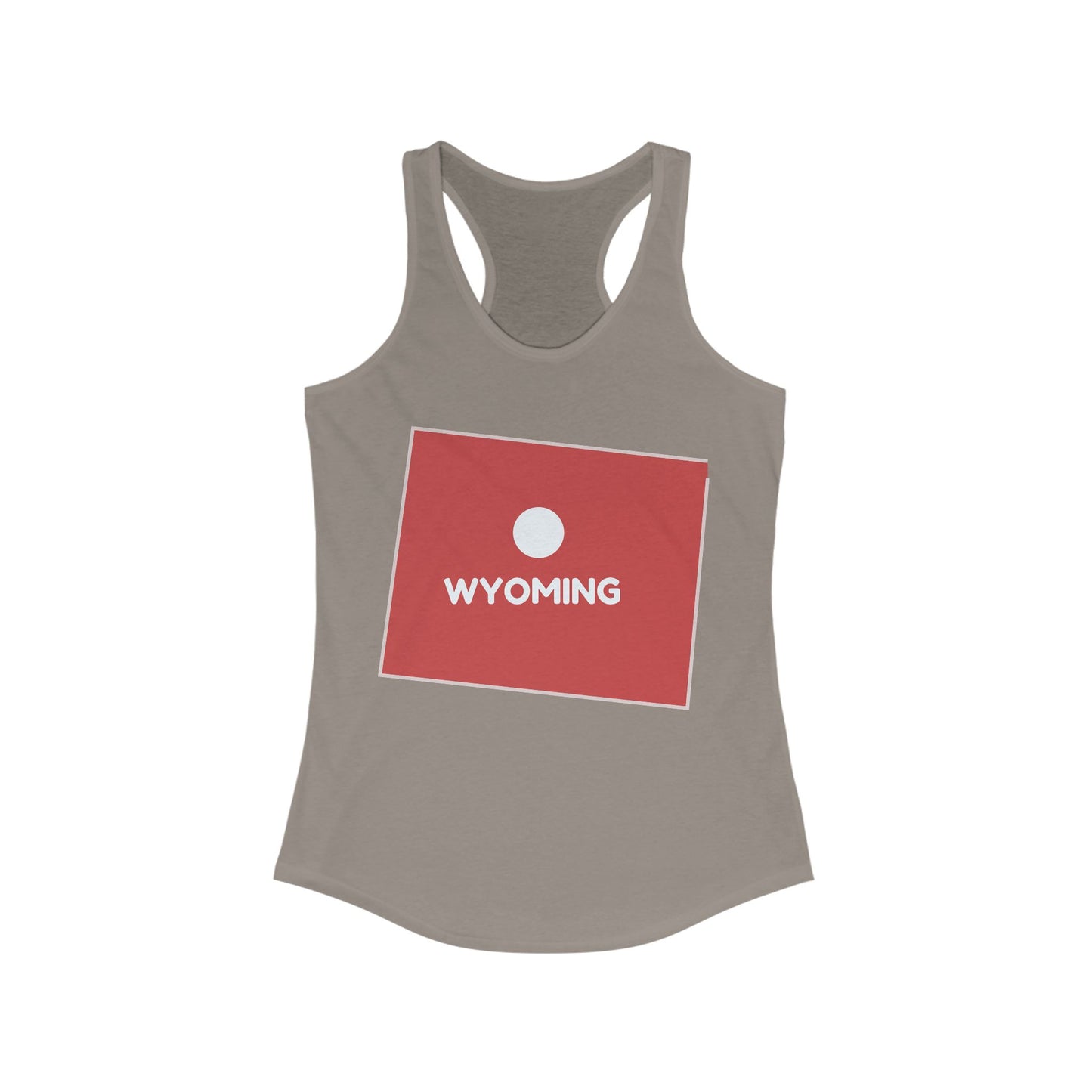 WYOMING | Women’s Ideal Racerback Tank | True North