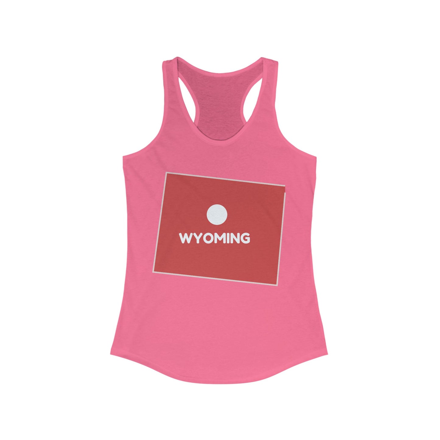 WYOMING | Women’s Ideal Racerback Tank | True North