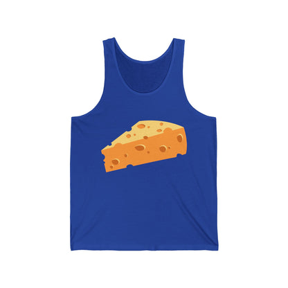 Cheese Slice Men/Unisex Tank Top | Funny Foodie | True North