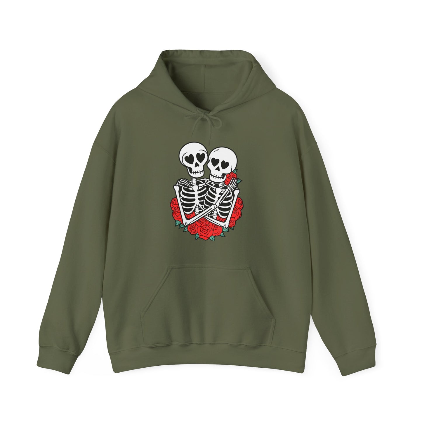 Romantic Skeletons Hoodie | Halloween Fall Fashion | True North