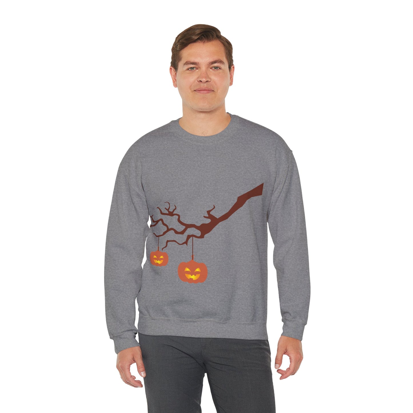 Hanging Pumpkin Sweatshirt | Spooky Season Gift | True North