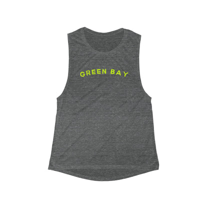 Green Bay | Women’s Flowy Scoop Muscle Tank | True North
