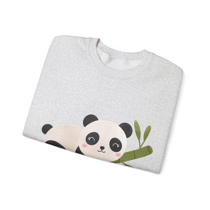 Panda Crewneck Sweatshirt | Cozy Panda Lovers | True North