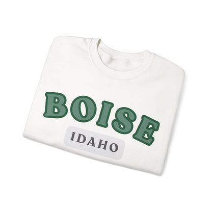 Classic White Crewneck Sweatshirt boise