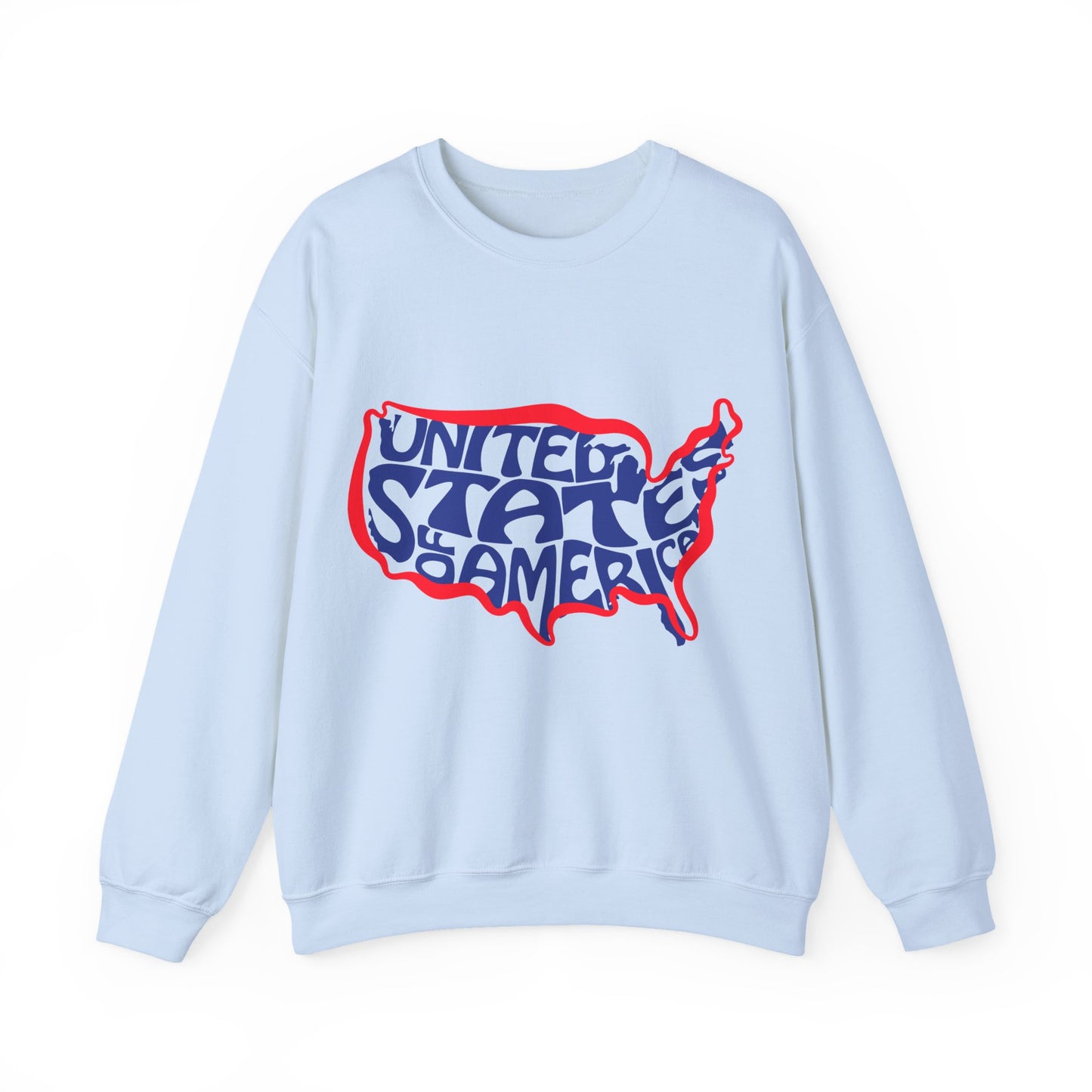 USA Map Crewneck Sweatshirt | True North