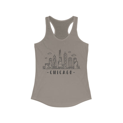 CHICAGO | Women’s Ideal Racerback Tank | True North