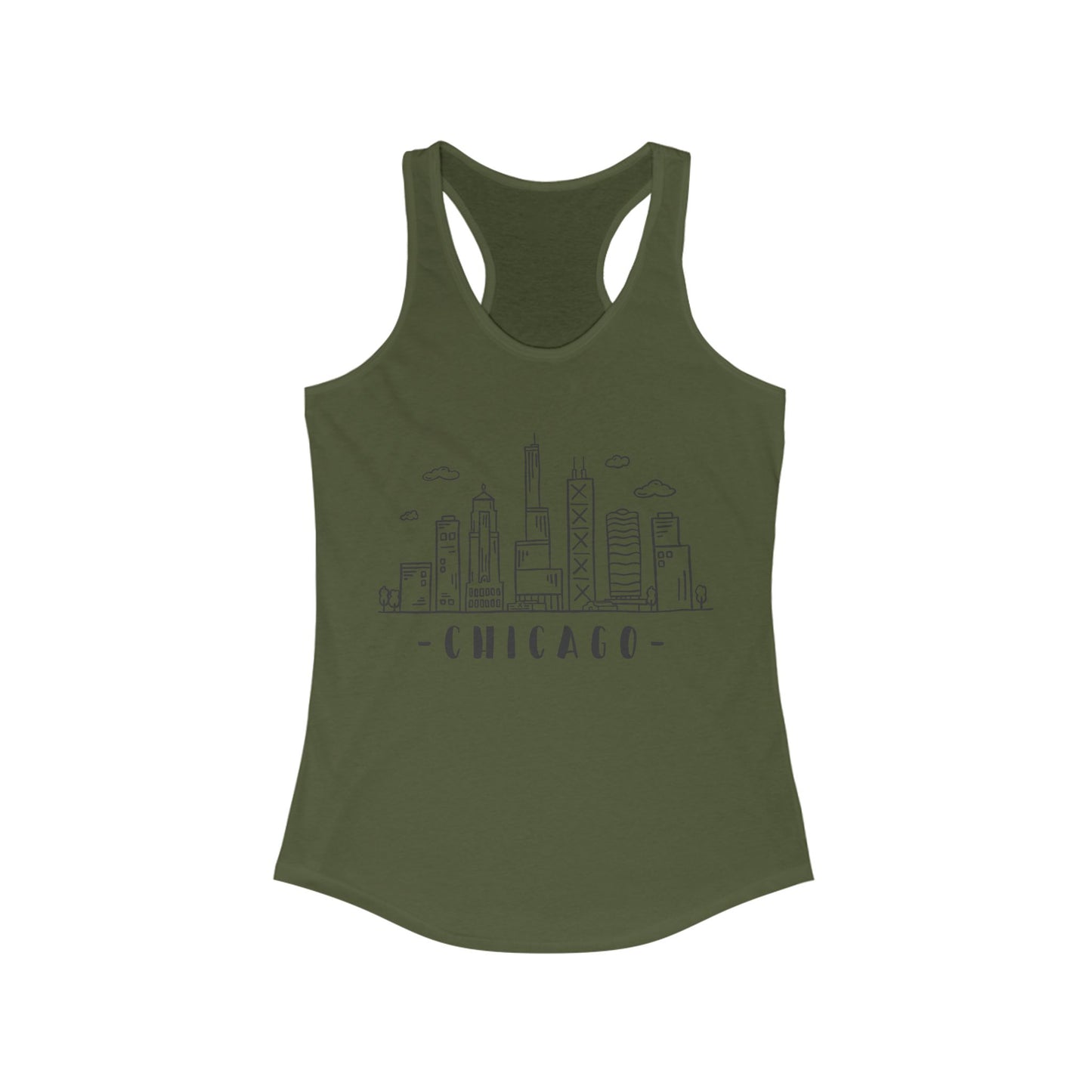 CHICAGO | Women’s Ideal Racerback Tank | True North
