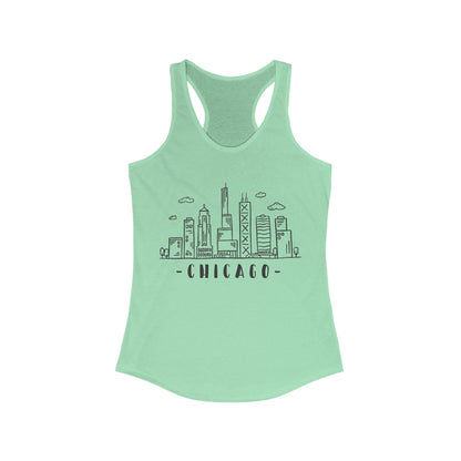 CHICAGO | Women’s Ideal Racerback Tank | True North