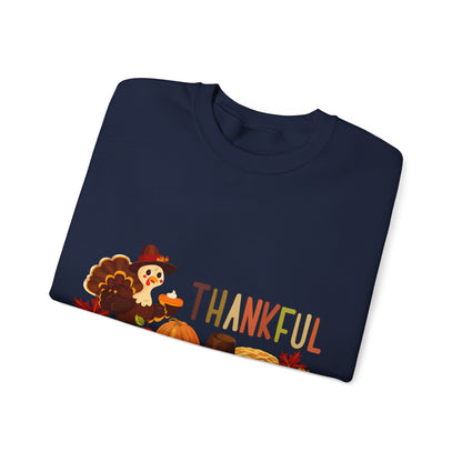 Thankful Thanksgiving Crewneck Sweatshirt  | True North