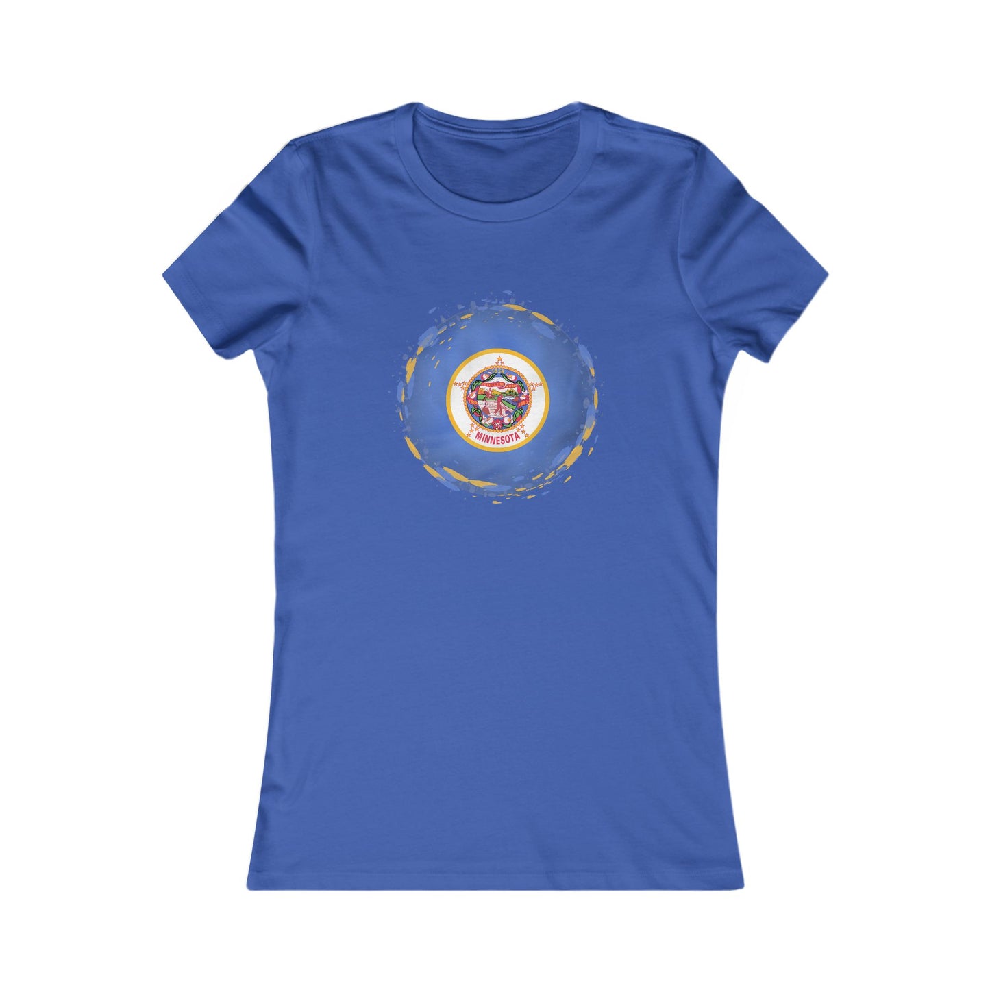 DULUTH Minnesota State Seal Women's Tee — Vintage Circle Graphic T‑Shirt