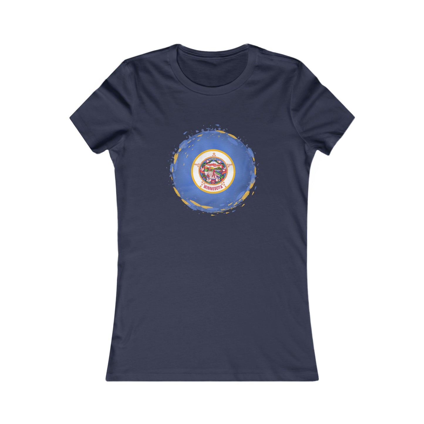 DULUTH Minnesota State Seal Women's Tee — Vintage Circle Graphic T‑Shirt