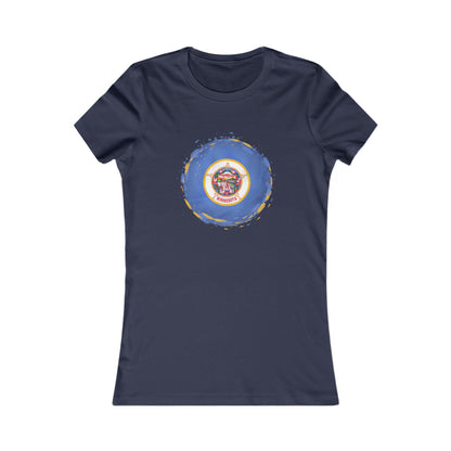 DULUTH Minnesota State Seal Women's Tee — Vintage Circle Graphic T‑Shirt