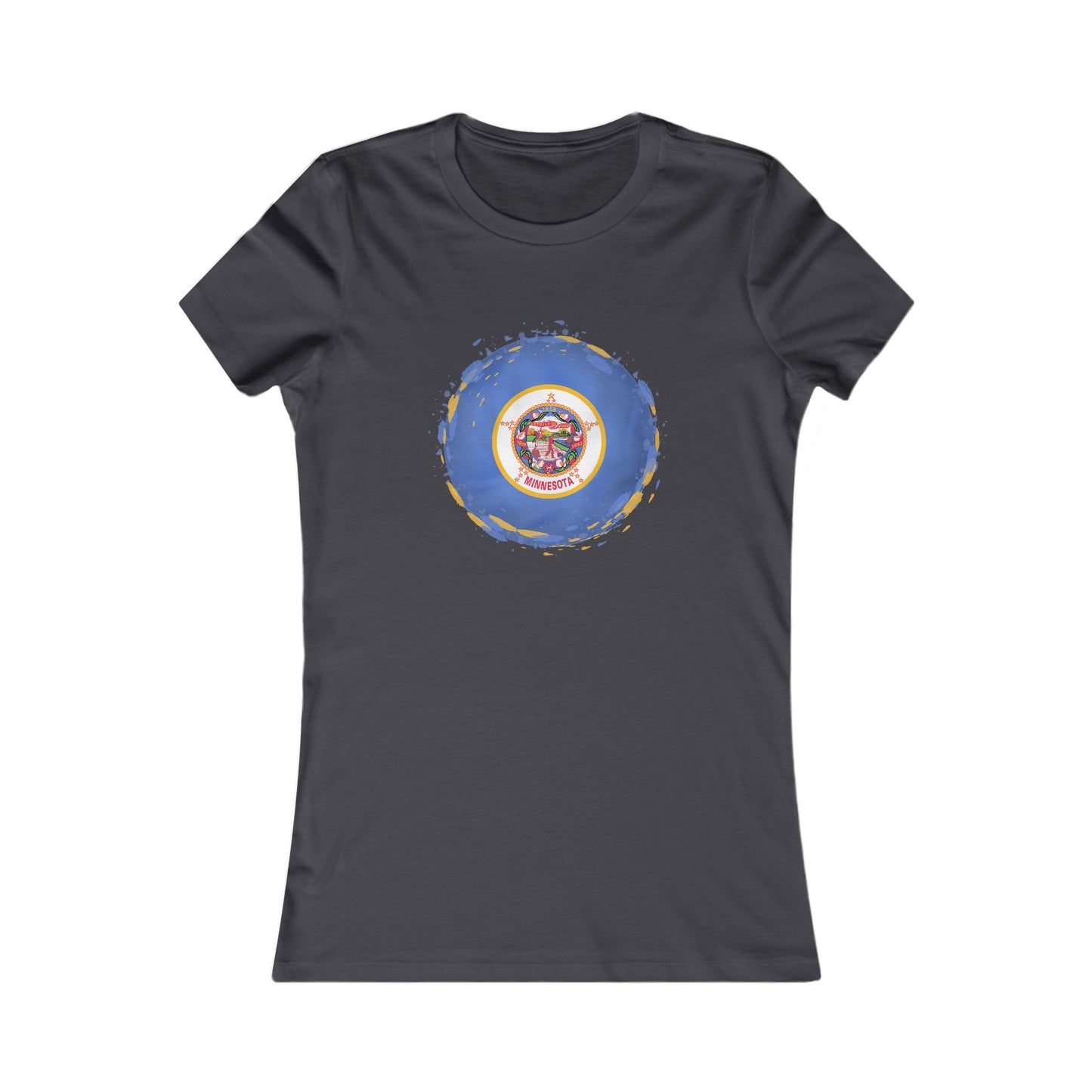 DULUTH Minnesota State Seal Women's Tee — Vintage Circle Graphic T‑Shirt