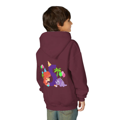 Dinosaur Birthday Sweatshirt | Fun Math Learning, Party Attire | True North