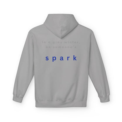 Cozy Nature-Inspired Fleece Hoodie | Inspirational Winter Apparel | True North