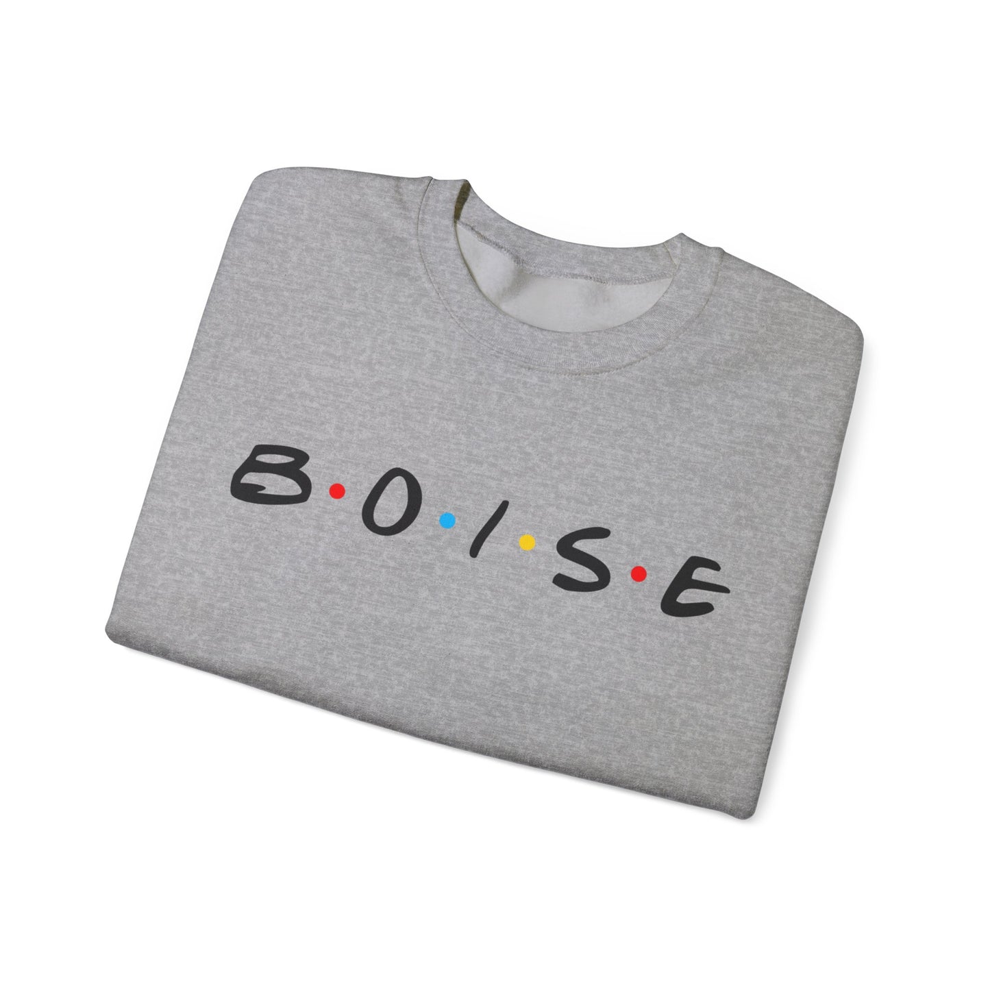 Classic White Crewneck Sweatshirt boise