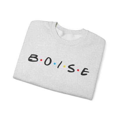 Classic White Crewneck Sweatshirt boise
