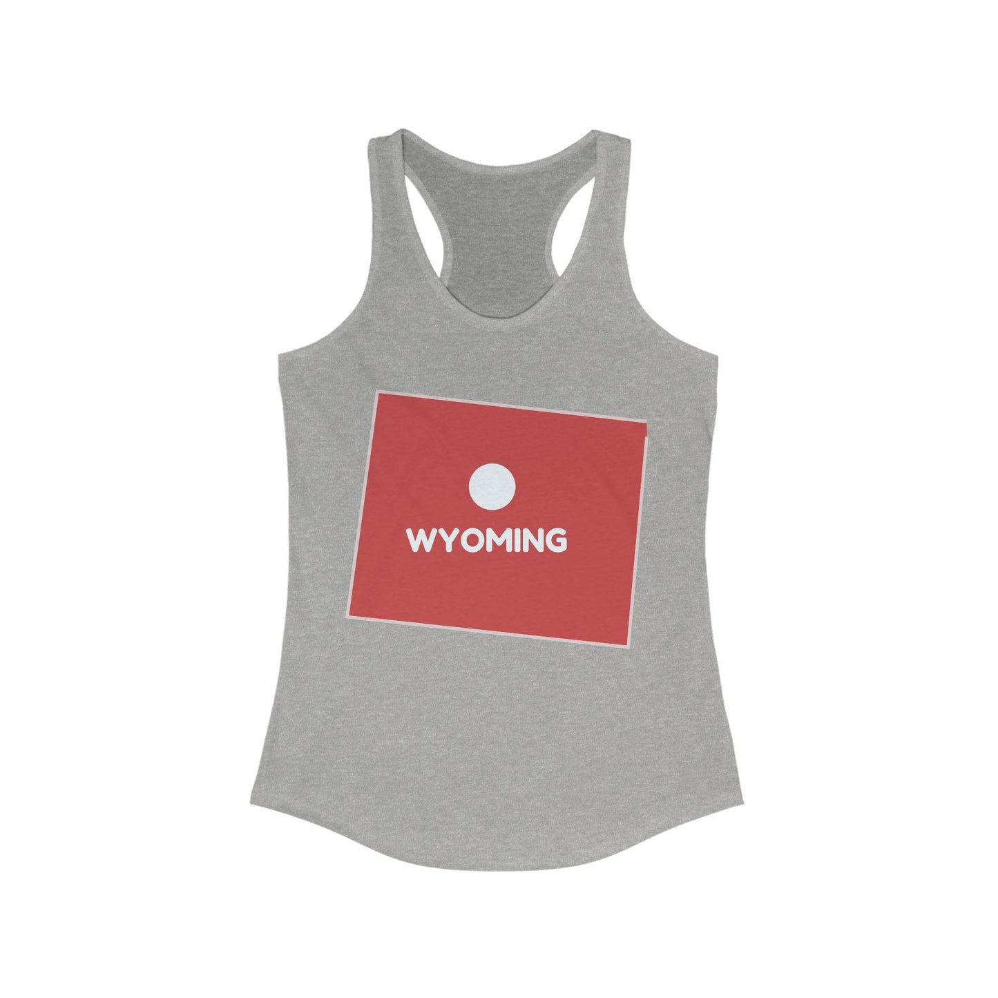 WYOMING | Women’s Ideal Racerback Tank | True North