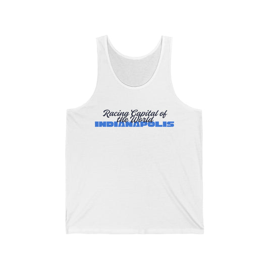 Indy Racing Capital Men/Unisex Tank Top | Racing-Inspired  Lightweight | True North