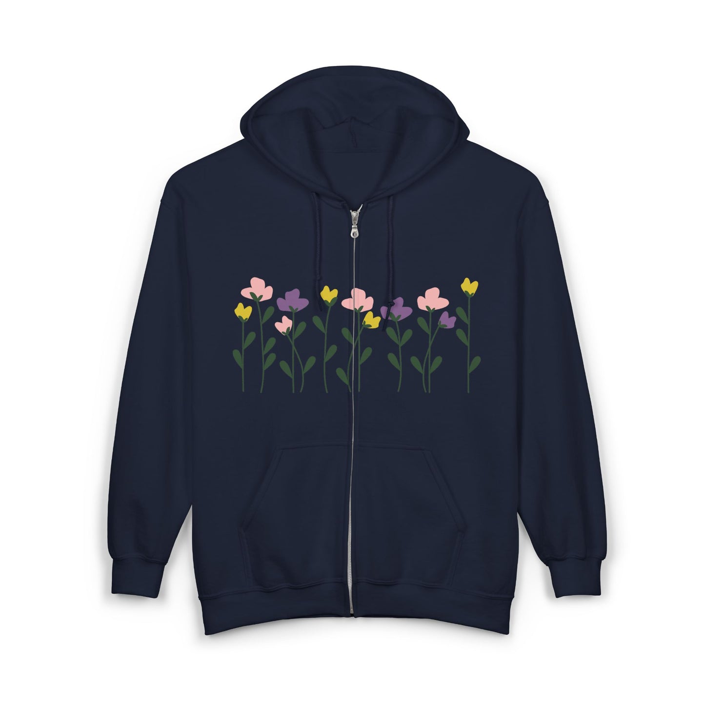 Floral Full Zip Hoodie | Casual Wear | True North