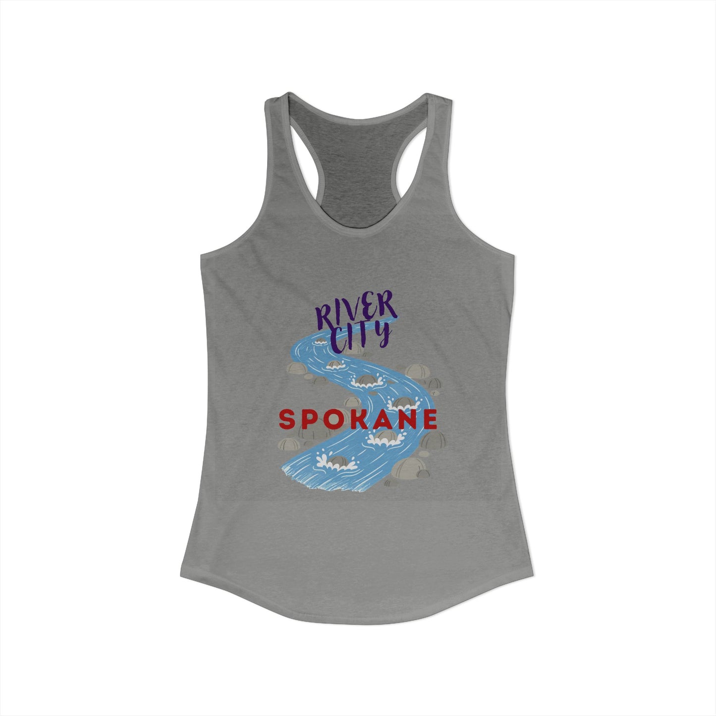 Women's Ideal Racerback Tank SPOKANE