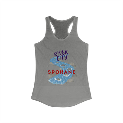 Women's Ideal Racerback Tank SPOKANE