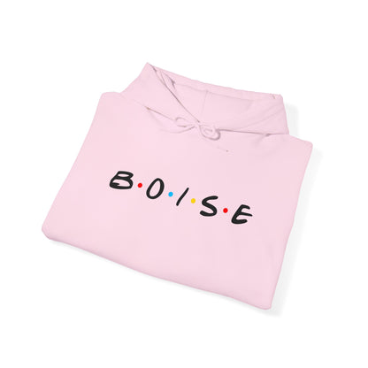 Boise Hoodie — Minimal City Logo Pullover Sweatshirt
