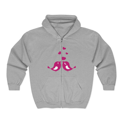 Romantic Bird Hoodie |  Anniversary Gift | True North
