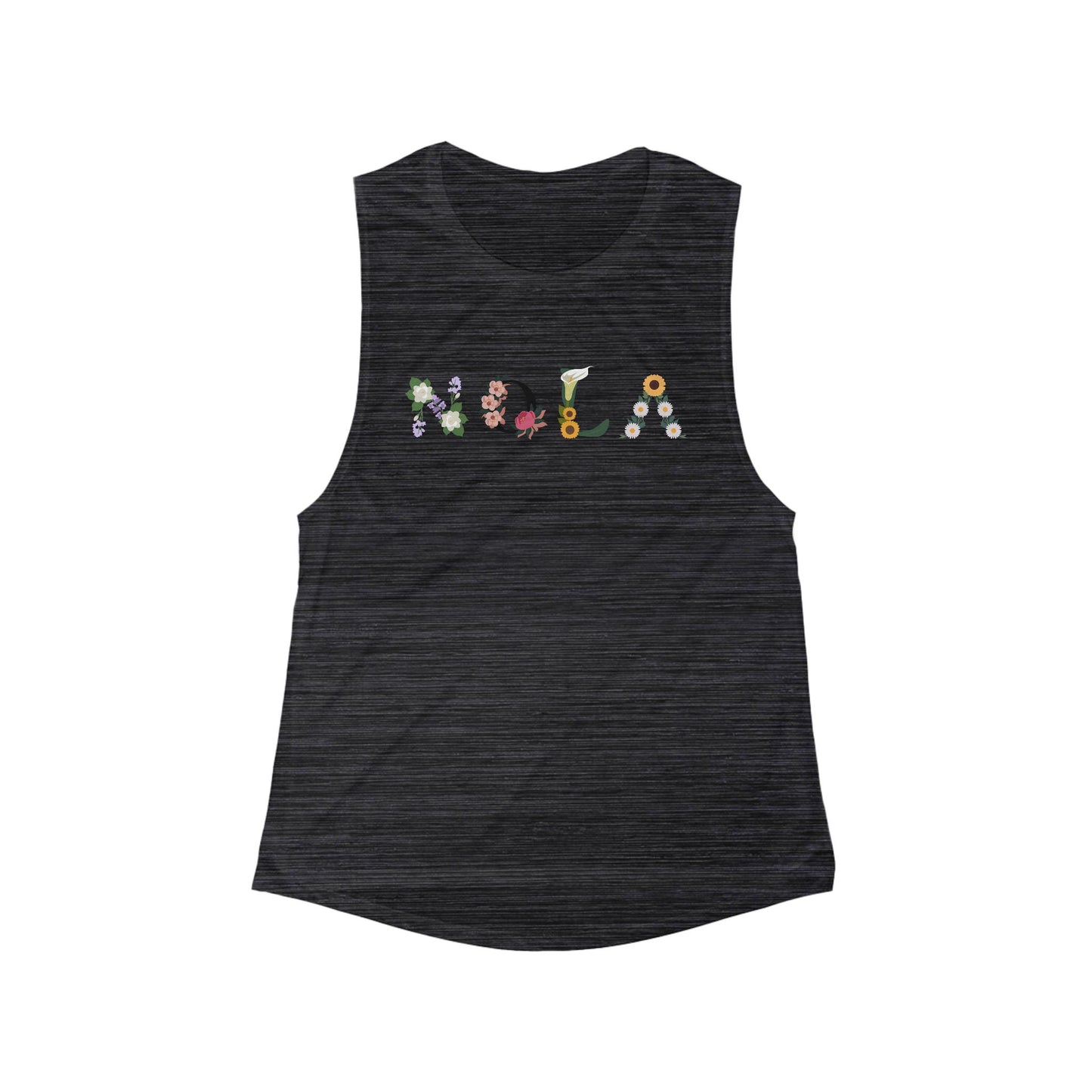 NOLA New Orleans Louisiana | Women’s Flowy Scoop Muscle Tank | True North