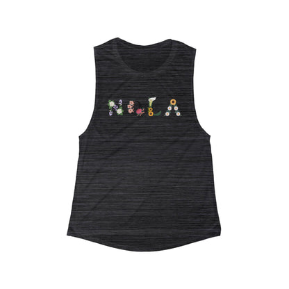 NOLA New Orleans Louisiana | Women’s Flowy Scoop Muscle Tank | True North