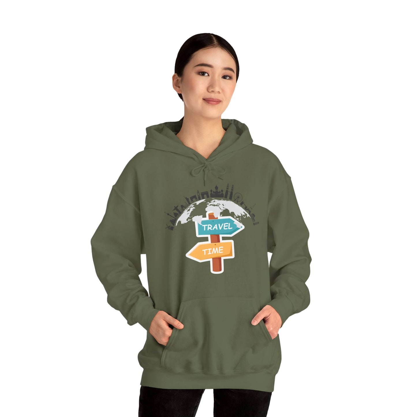Travel Time Hoodie | Adventure Hoodie | True North