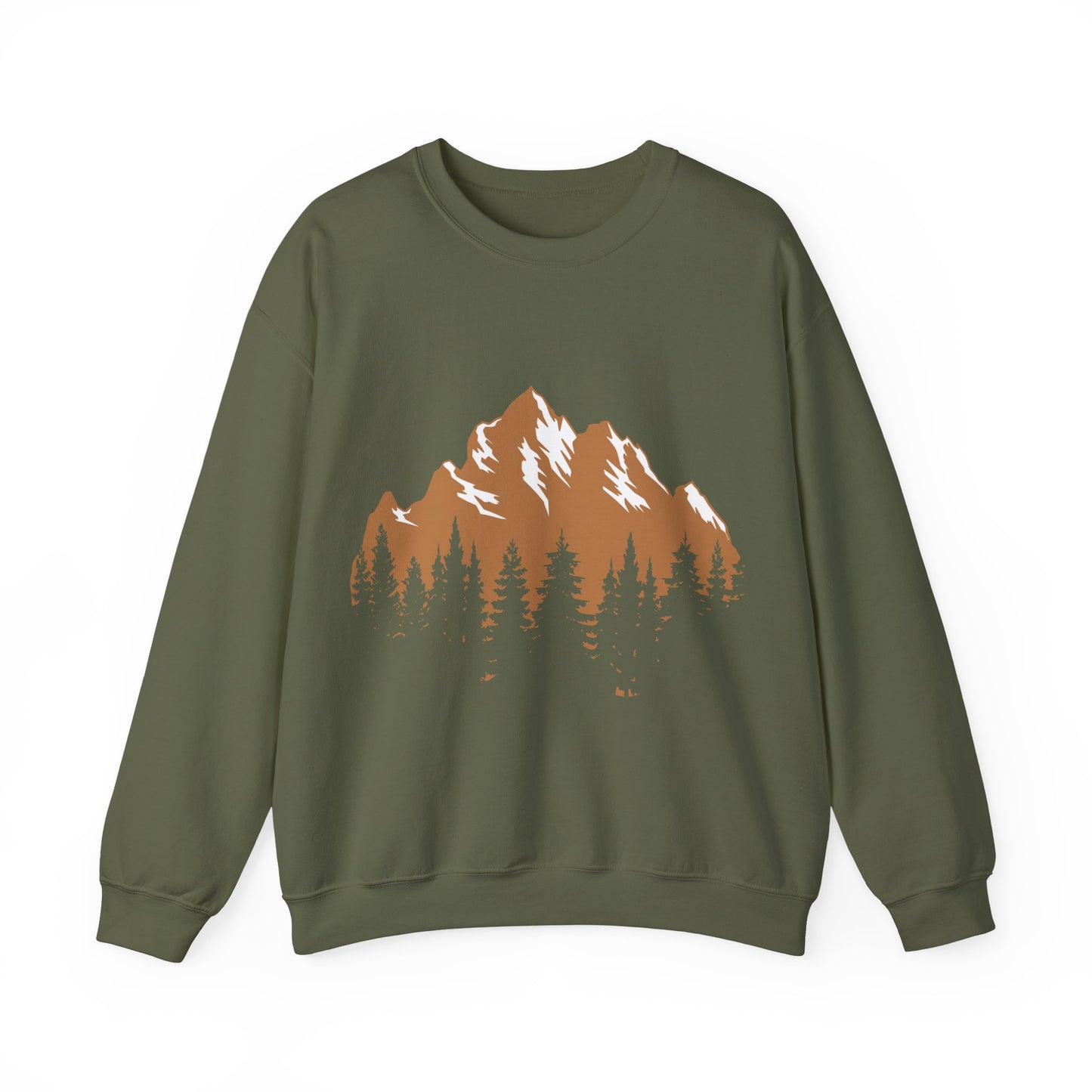 Mountain Reflection Crewneck Sweatshirt | Adventure and Travel | True North