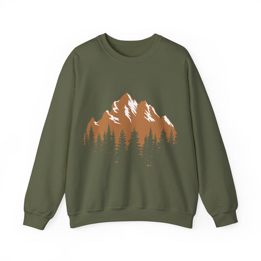 Mountain Reflection Unisex Sweatshirt | Adventure and Travel | True North