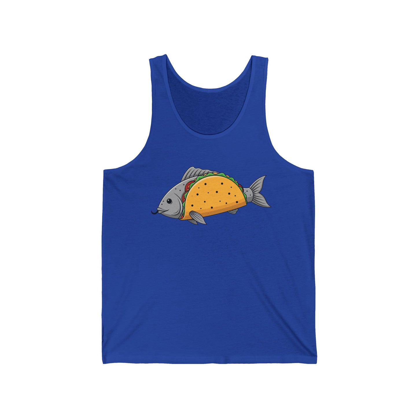 Taco Fish Men/Unisex Tank Top | Seafood Taco  | True North