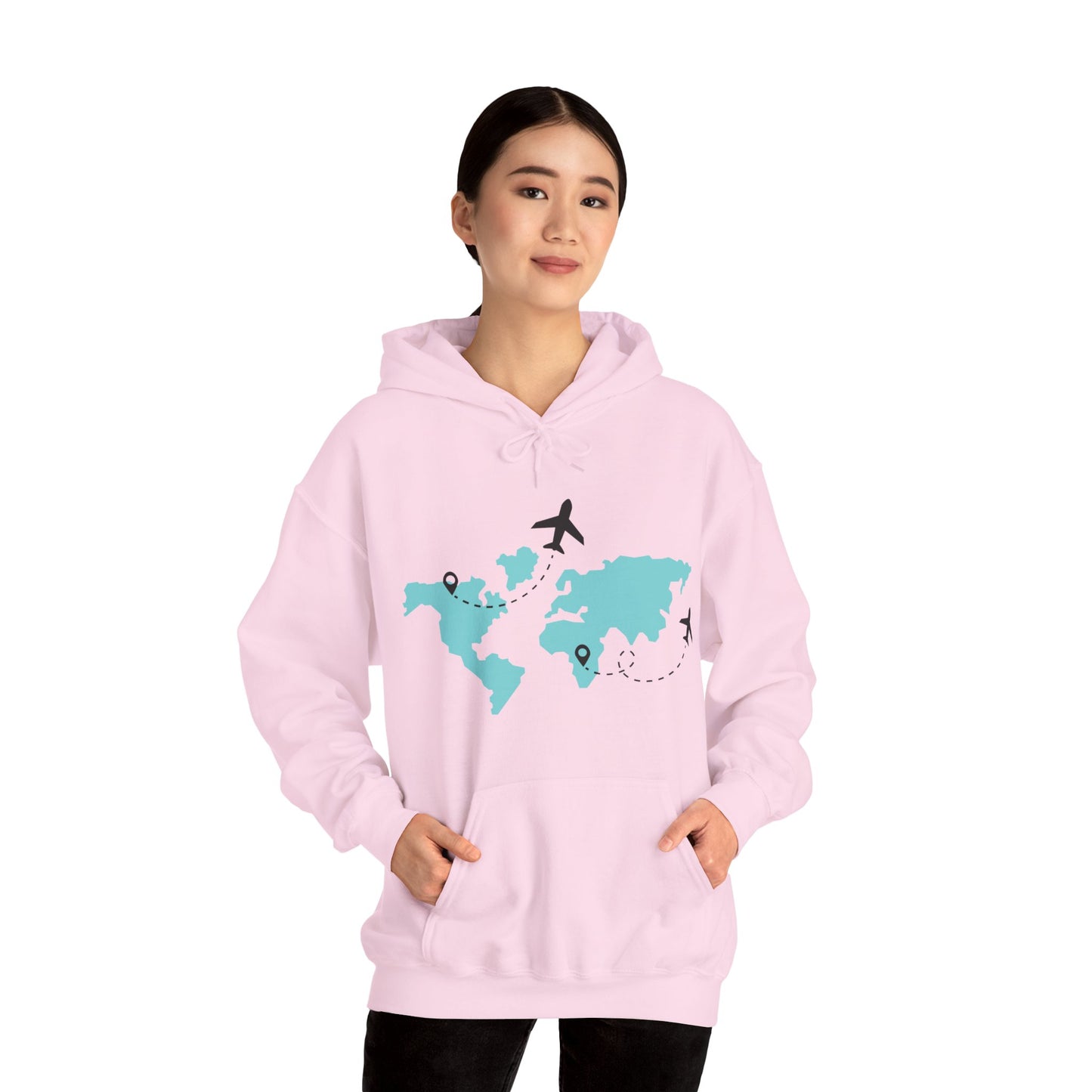 Travel Lover's Map Hoodie | True North