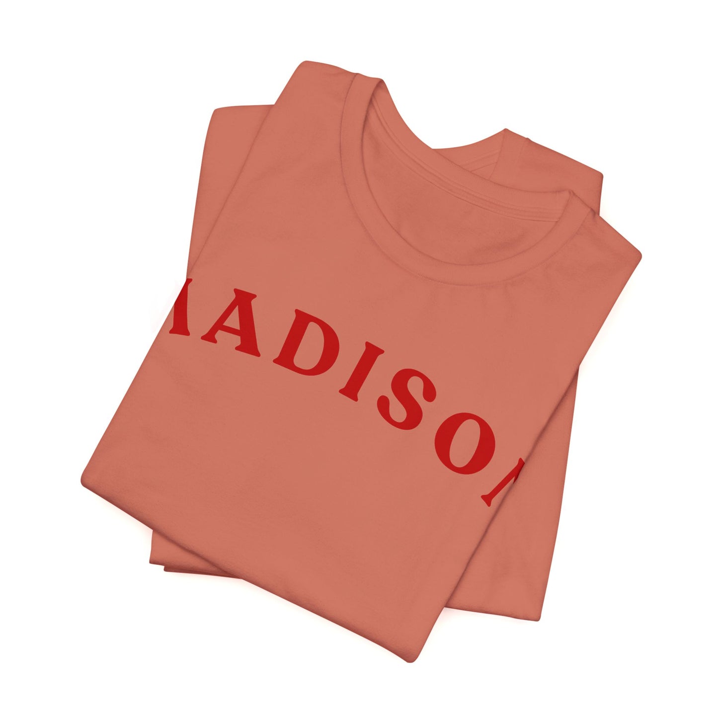 Madison Arc Name T‑Shirt — Personalized City/Name Tee