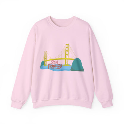 San Francisco Bridge Sweatshirt | California Travel Souvenir | True North