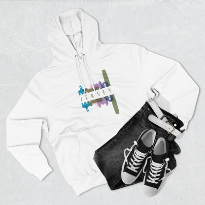 Three-Panel Fleece Hoodie  | Cozy Layer | True North