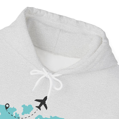 Travel Lover's Map Hoodie | True North