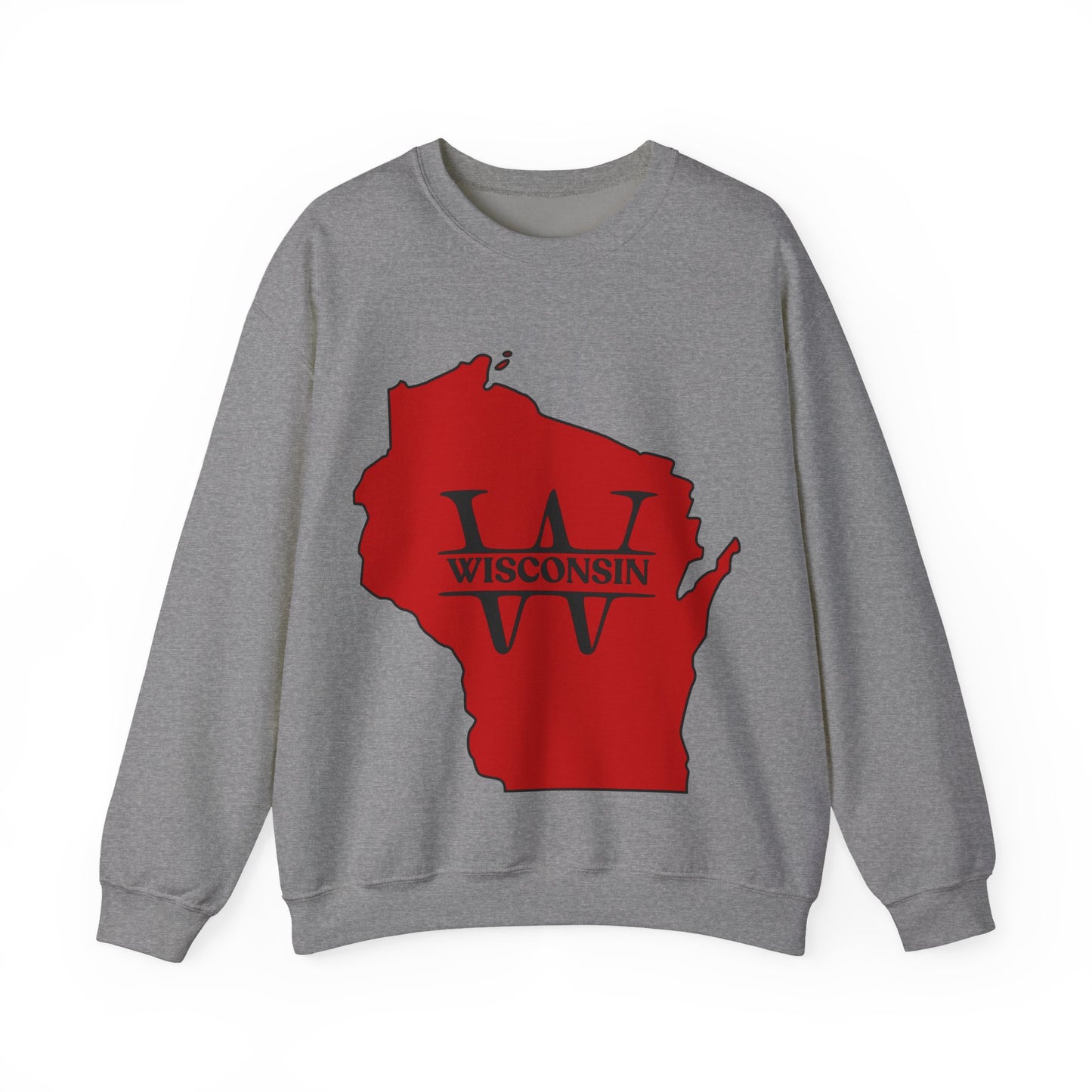 Wisconsin State Madison Unisex Sweatshirt | Soft Cotton Premium Fit | True North