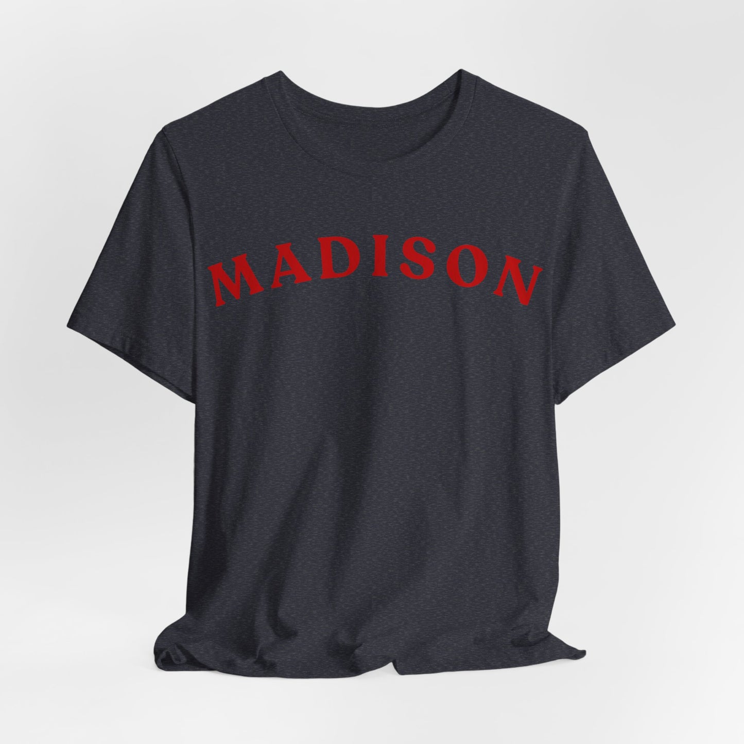 Madison Arc Name T‑Shirt — Personalized City/Name Tee