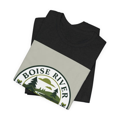 Boise River Green Belt Tee — Scenic River Nature T-Shirt