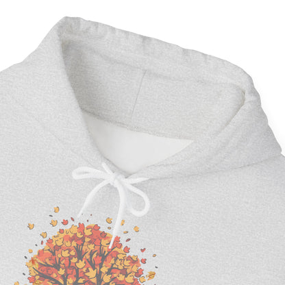 Autumn Tree Hoodie | Thanksgiving Gift, Nature-Inspired Casual Wear | True North