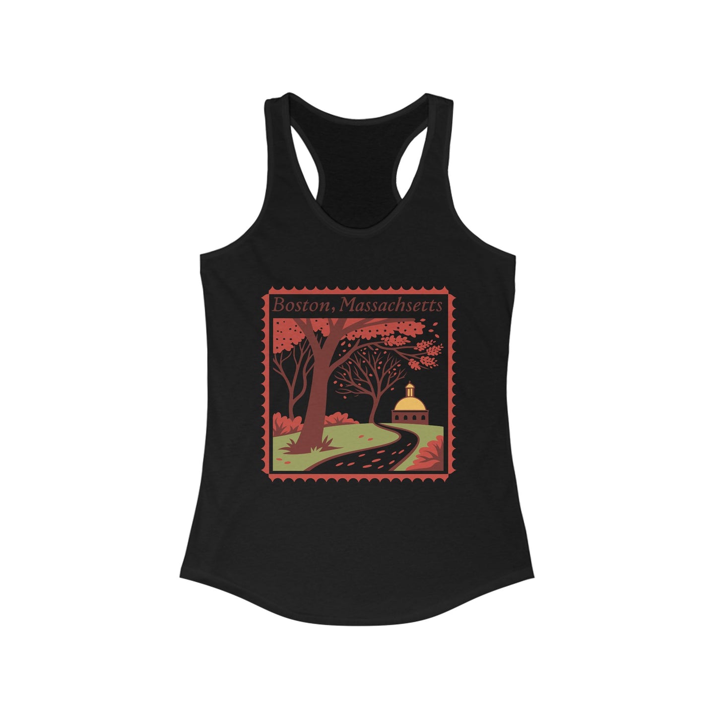 Boston, MA | Women’s Ideal Racerback Tank | True North