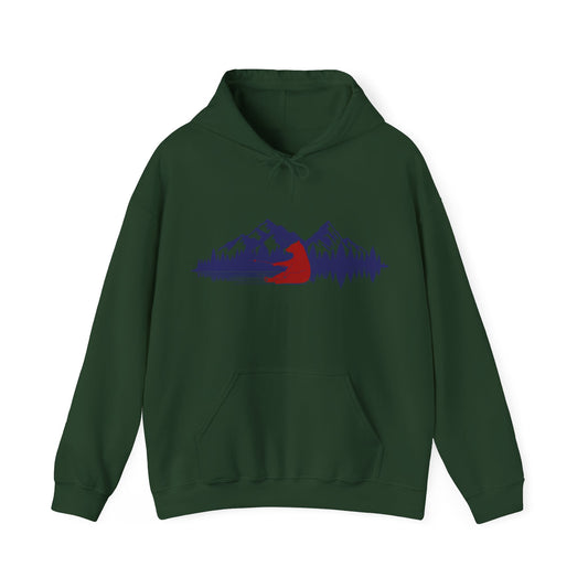 Mountain Reflections Hoodie | Cozy Outdoor Sweatshirt | True North