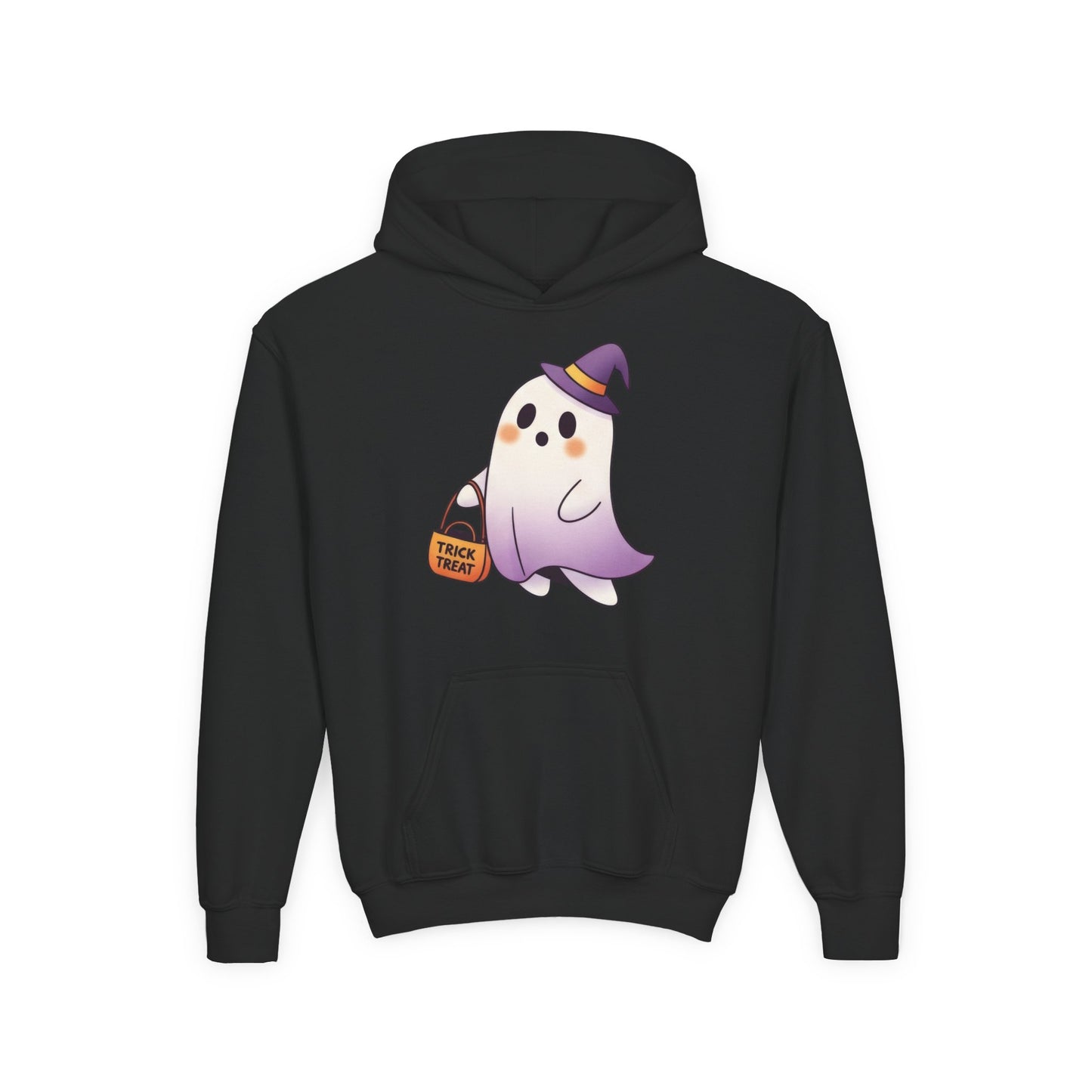 Youth Ghost Hoodie for Halloween | Comfy Fall Sweatshirt | True North